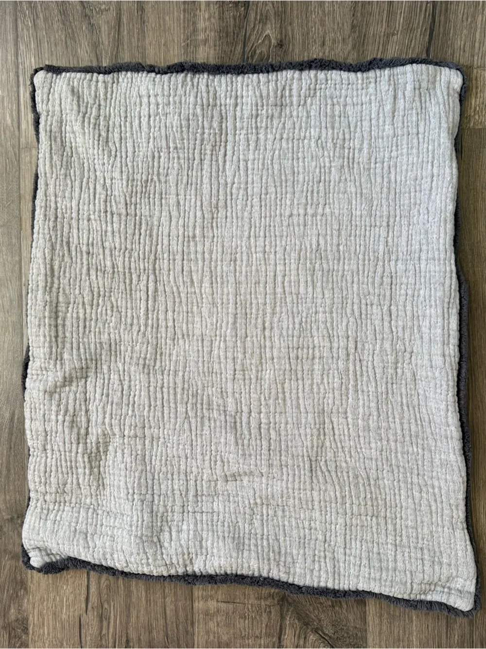 Casaluna Gray One Piece Standard Sham Pillow Case 100% Cotton New without Tags